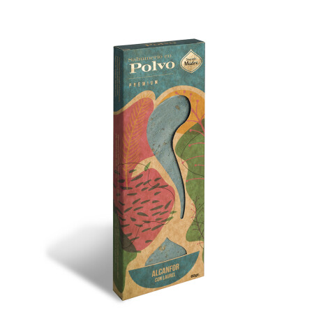 SAHUMERIO EN POLVO SAGRADA MADRE 45GR Alcanfor/laurel