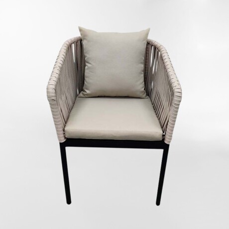 SILLA DE EXTERIOR ALOE Gris