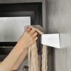 Toallero de pared con adhesivo Negro