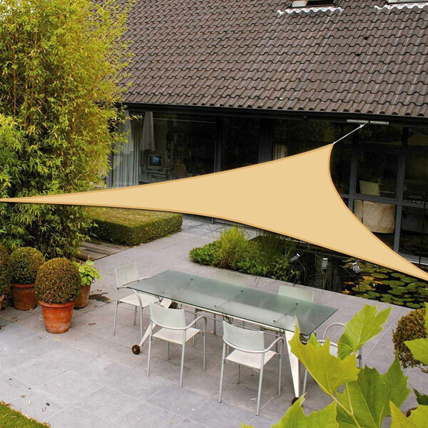 Malla Sombra Vela Toldo 3.6 X 3.6 Mts Jardín Patio Y Malla Sombra Vela Toldo 3.6 X 3.6 Mts Jardín Patio Y