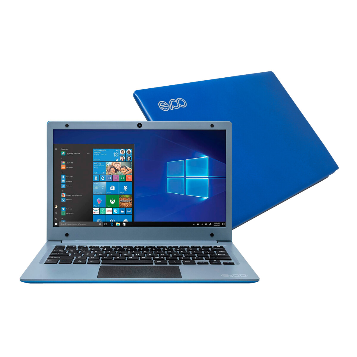 Evoo - Notebook EV-C-116-7 - 11,6" Ips. Intel Celeron N4000. Intel Uhd 600. Windows. Ram 4GB / Emmc - 001 