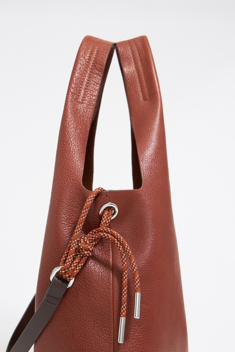 BOLSO PAPER L Marron