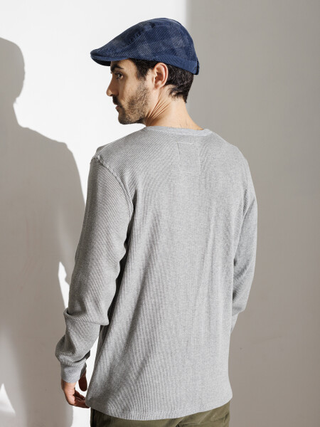 T-SHIRT ATENAS GRIS MELANGE