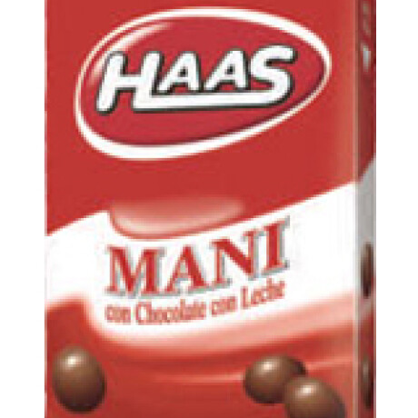 MANI C/CHOCOLATE HAAS 70G LECHE MANI C/CHOCOLATE HAAS 70G LECHE