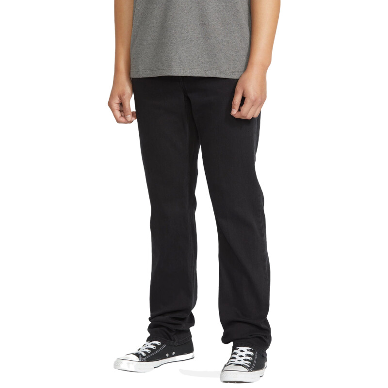 Pantalon Volcom ABG SOLVER DENIM - Negro Pantalon Volcom ABG SOLVER DENIM - Negro