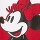 Remera Logo Gap Y Minnie Niña Sp Dis Fam Red