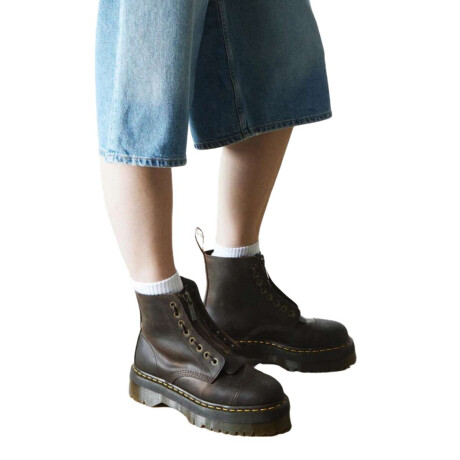 Botas Dr. Martens Sinclair Dark Brown Crazy Horse Marron