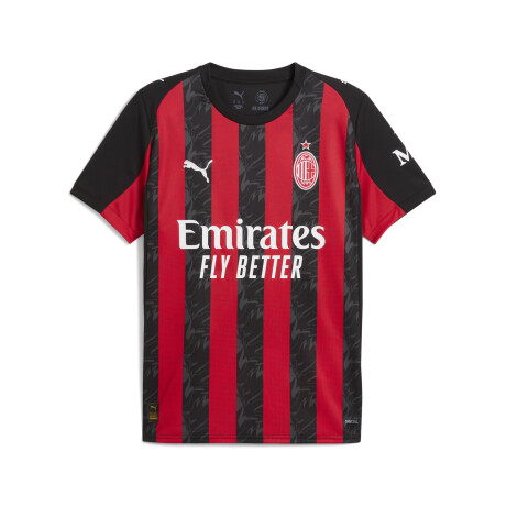 Camiseta Milan Home 2025 77996201 Rojo/Negro