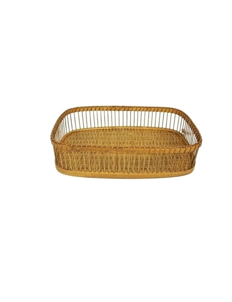 CESTO RECTANGULAR 35x22xH8CMS BAMBU CESTO RECTANGULAR 35x22xH8CMS BAMBU