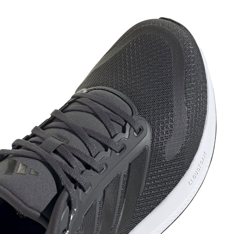 Championes de Hombre Adidas Run Falcon 5 Gris Oscuro - Negro