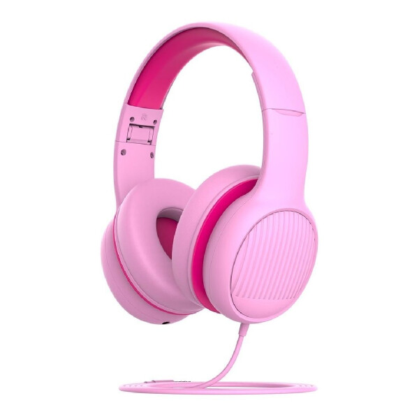 Auriculares Infantil Cableado Gorsun Regulables Calidad Variante Color Rosa