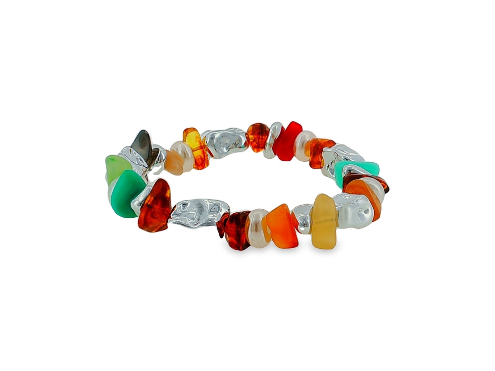 PULSERA SELVIA PLATEADA 