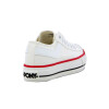 Championes Pony plataforma Casual Classic Mujer Blanco-Blanco