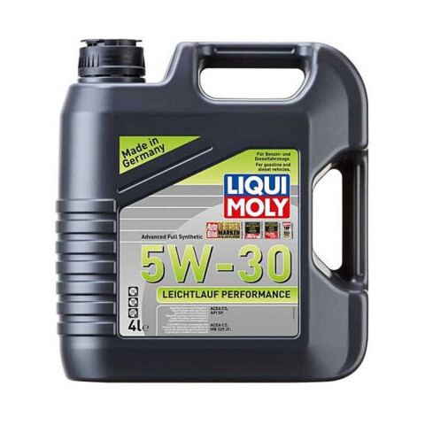 ACEITE SINTETICO 5W30 4LTS LIQUI MOLY PERFORMANCE LEICHTLAUF Aceite Sintetico 5w30 4lts Liqui Moly Performance Leichtlauf