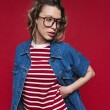 T-SHIRT D.CASSIN RENE ROJO