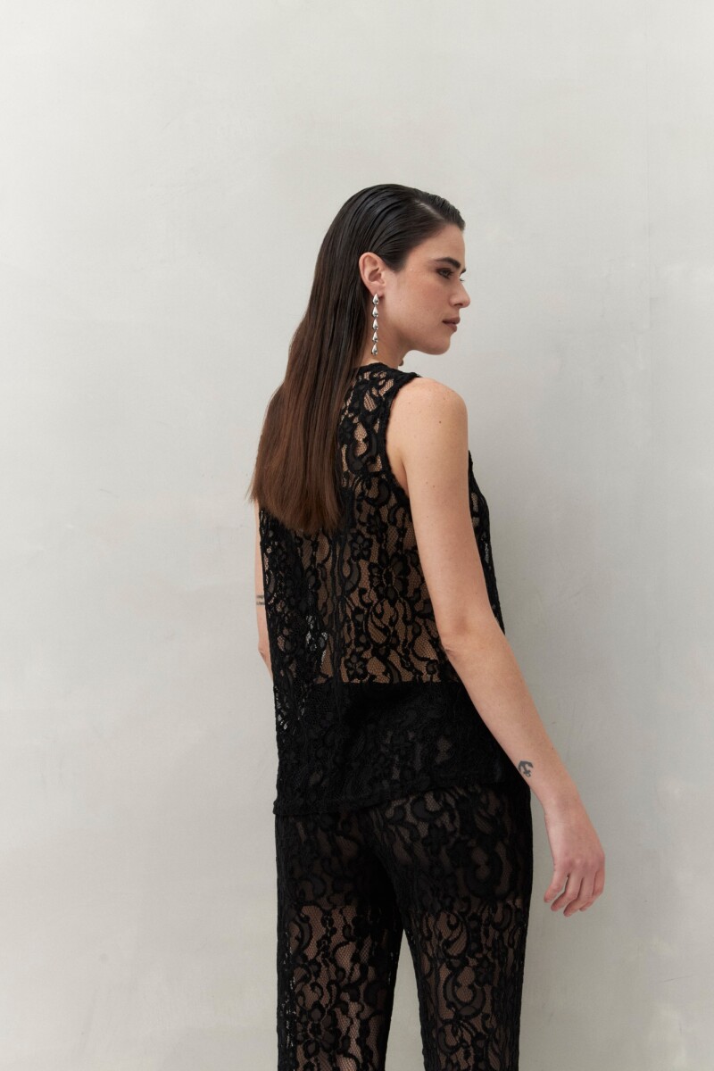 TOP LACIE Negro