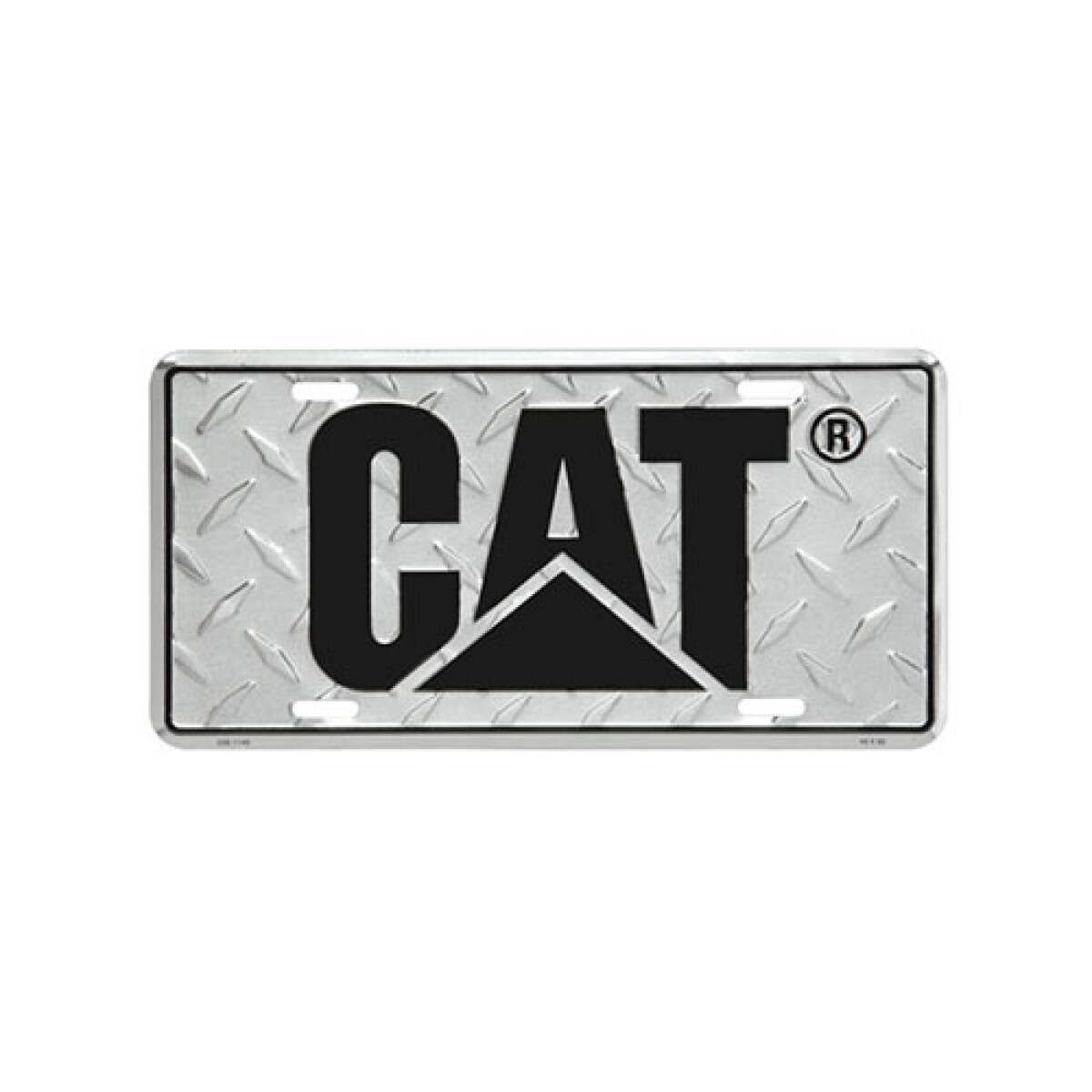 Placa carro Cat Plate 