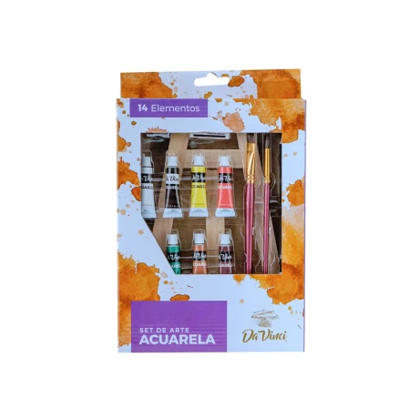 Set de Arte Da Vinci Acuarela con Caballete 001