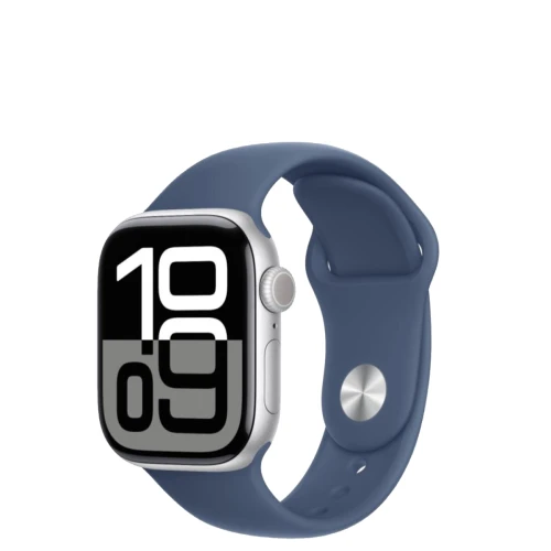 Apple Watch Series 10 46mm Silver Denim Apple Watch Series 10 46mm Silver Denim