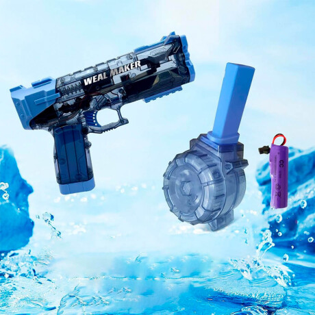 Pistola De Agua Eléctrica Explosiva Con Cargador Pistola De Agua Eléctrica Explosiva Con Cargador
