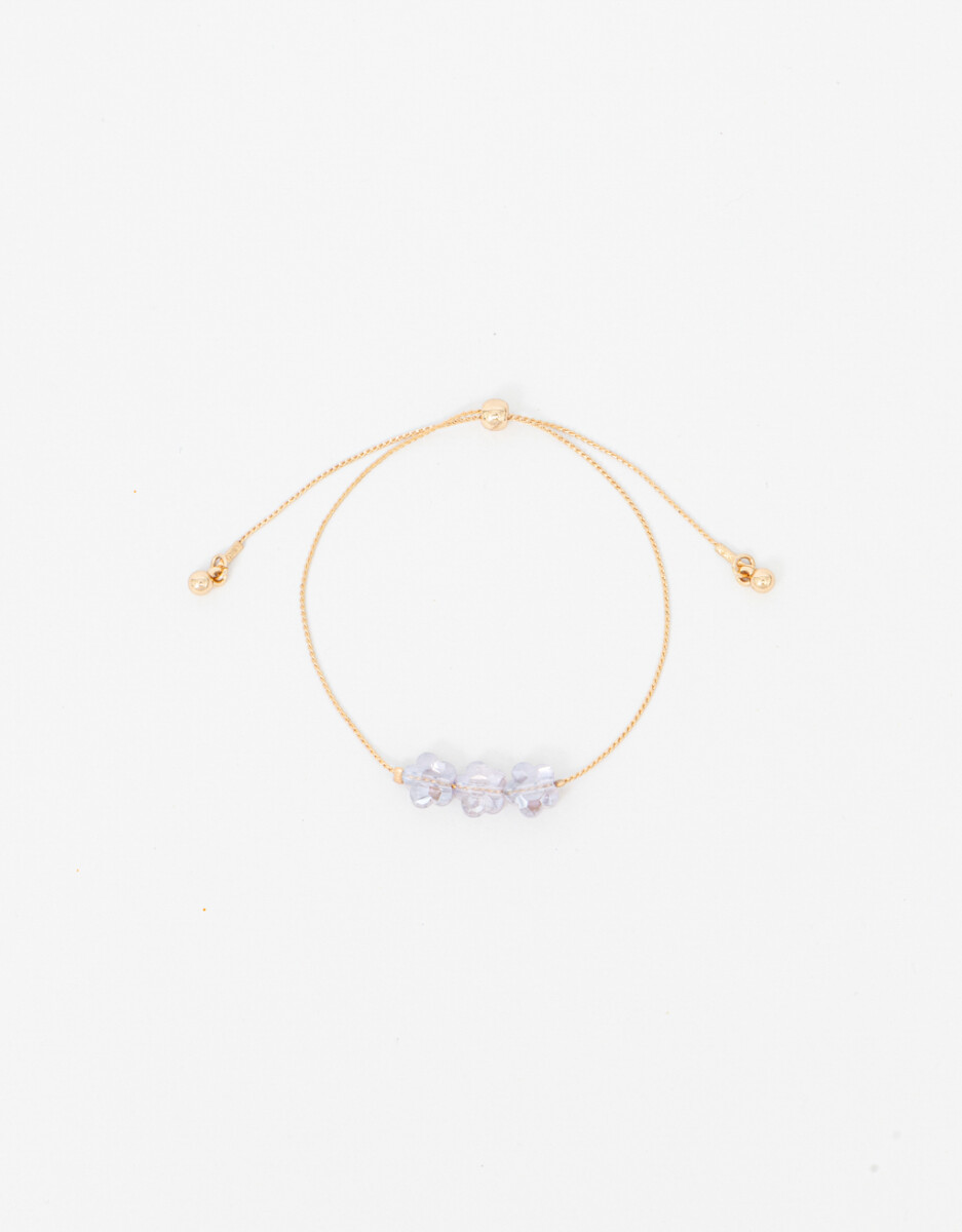 Pulsera Flexible Con Charms 