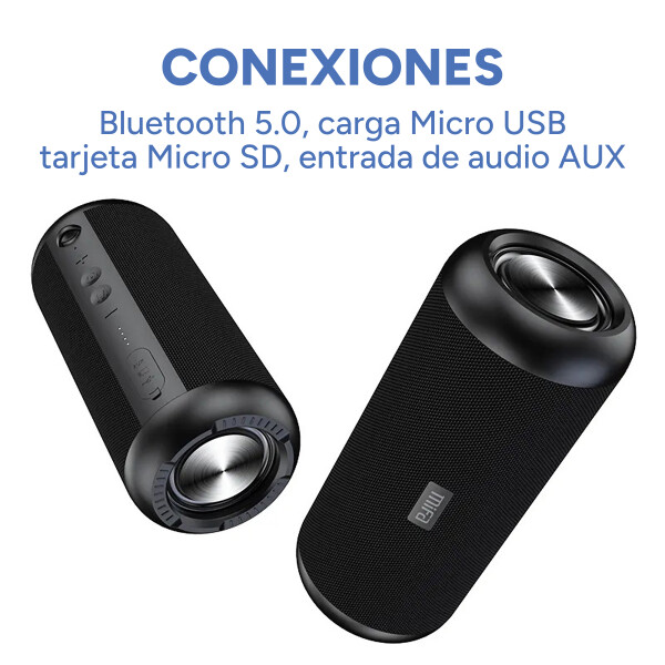 Parlante Bluetooth Portátil Mifa A8 Inalámbrico IPX8 30W Color Negro