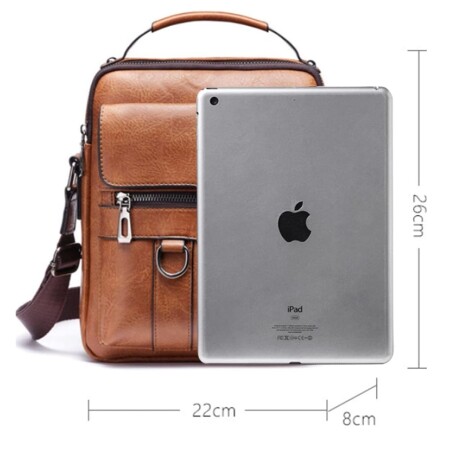 Morral Bandolera Classic Weixier Cuerina MARRON