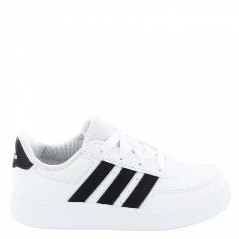 Championes Infantiles Adidas Breaknet Lifestyle Court Blanco - Negro