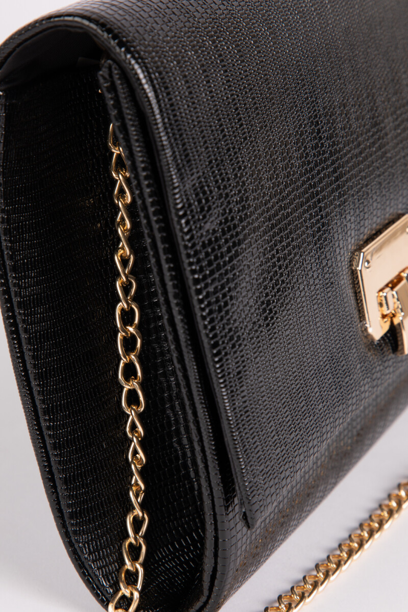 CARTERA SHINY NIGHT Negro