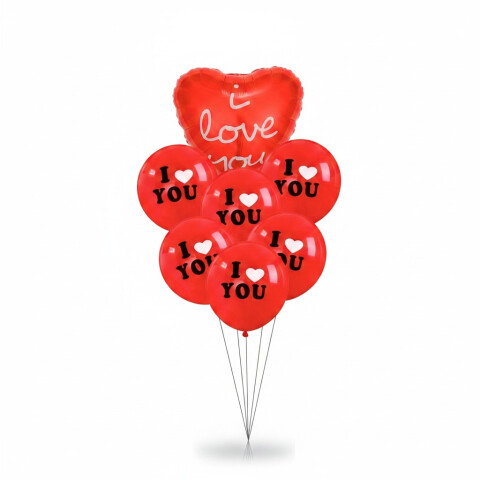 Set de Globos I Love You Set de Globos I Love You