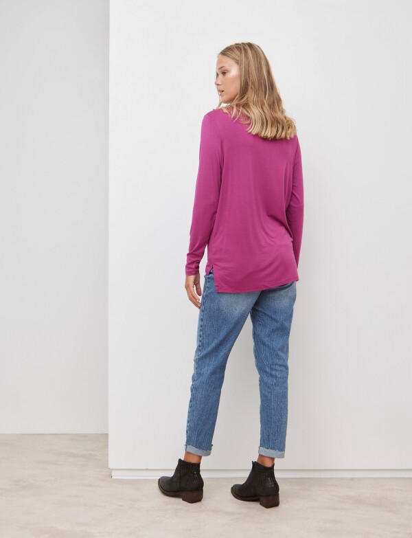 Remera Basica FUCSIA
