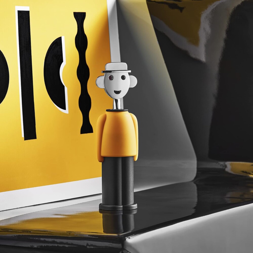 ALESSI ALESSANDRO M SACACORCHO BICOLOR AMARILLO ALESSI ALESSANDRO M SACACORCHO BICOLOR AMARILLO