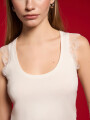 Musculosa Raf Marfil / Off White