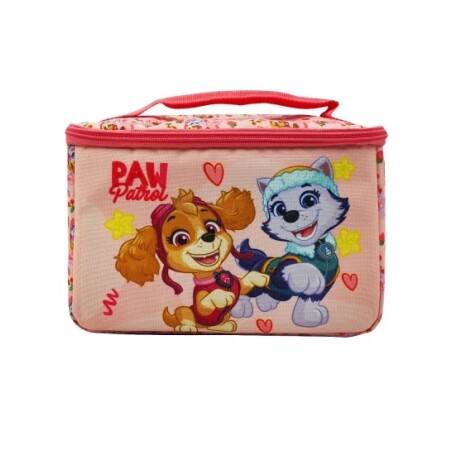 Lunchera infantil 22x16x18 Paw Patrol Rosa