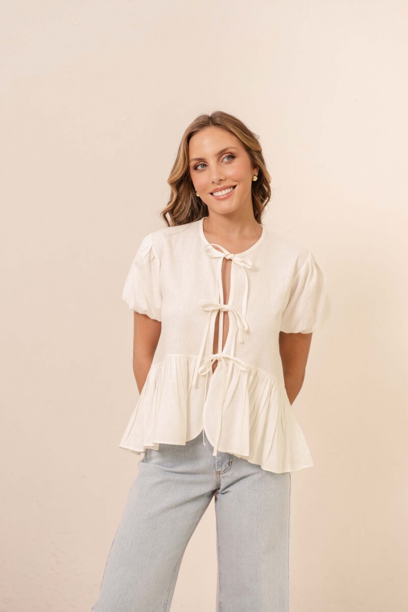 BLUSA SEVILLANA OFF WHITE BLUSA SEVILLANA OFF WHITE