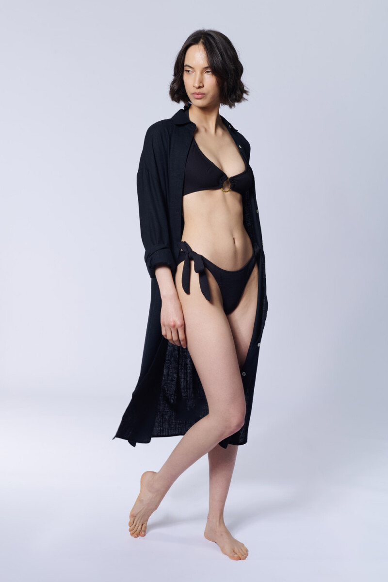 Bombacha bikini textura Negro