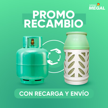 Promoción Recambio Megalight (Con Carga) Entregando La De Acero Promoción Recambio Megalight (Con Carga) Entregando La De Acero