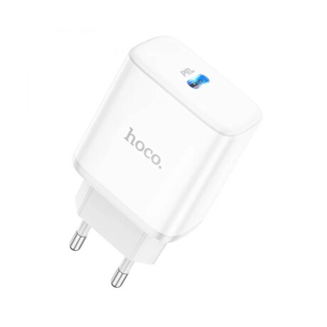 Cargador de Pared HOCO C104A USB-C 3.0 20W y cable Lightning Cargador de Pared HOCO C104A USB-C 3.0 20W y cable Lightning