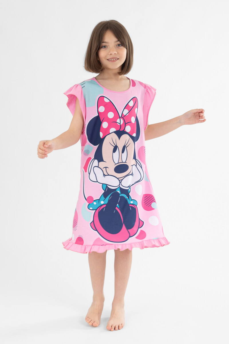 Camison infantil minnie - Rosado 