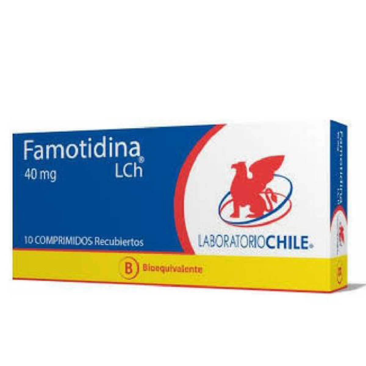 Famotidina Teva 40mg 10 Comprimidos 