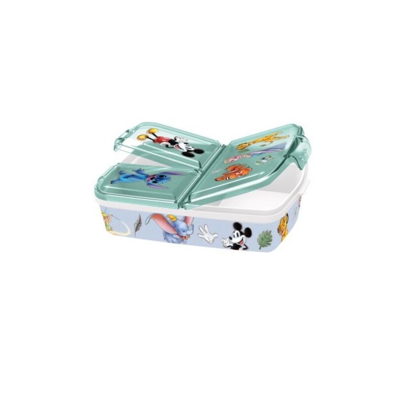 Lunchera Varios Compartimientos Disney BAZAR PLASTICO LUNCHERA MULTICOMPART DISNEY
