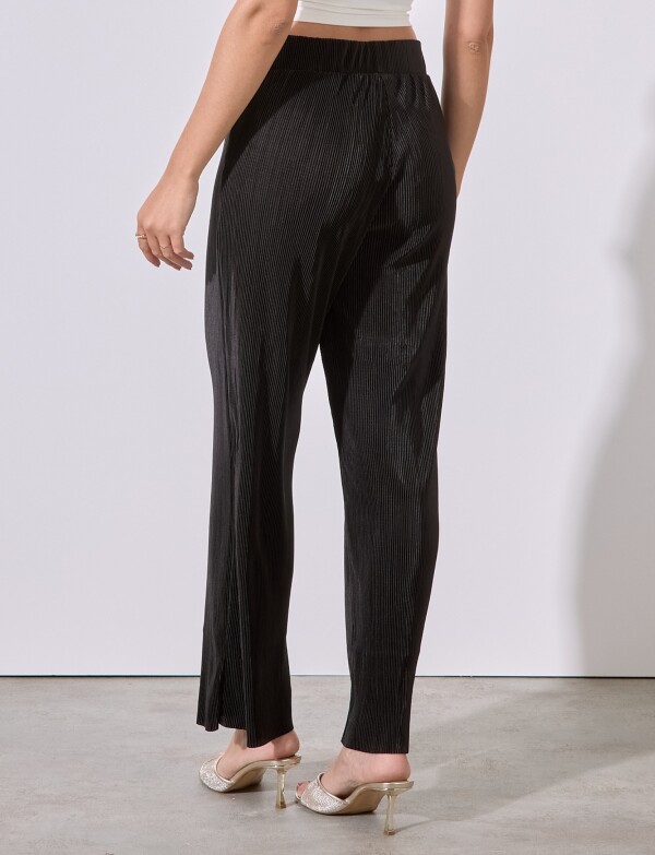 Pantalon Plisado NEGRO