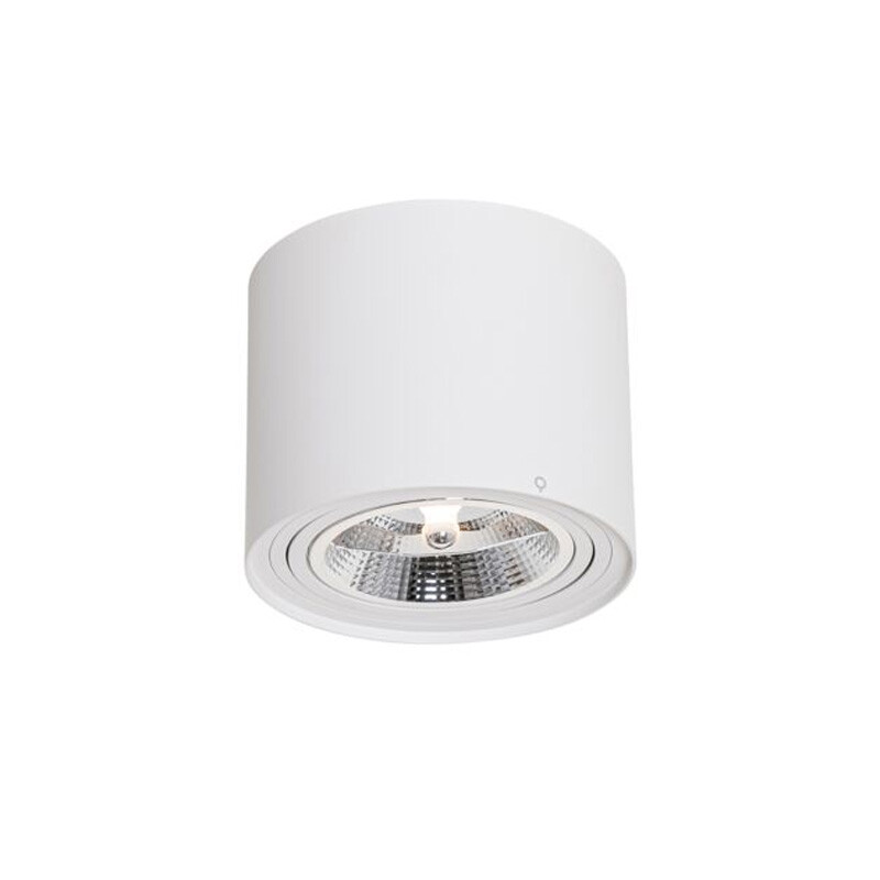 ARTEFACTO LUX DOWNLIGHT CIRCULAR PARA AR111 MACHADO - Downlight Lux Circular AR111 Machado Blanco