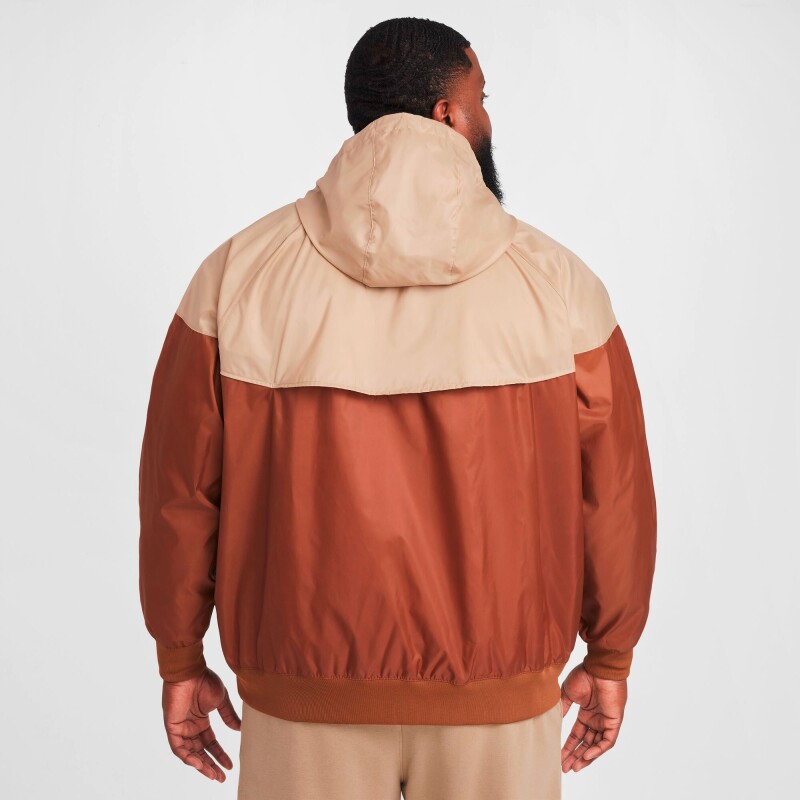 Abrigo Nike Sportswear Windrunner de Hombre Chocolate