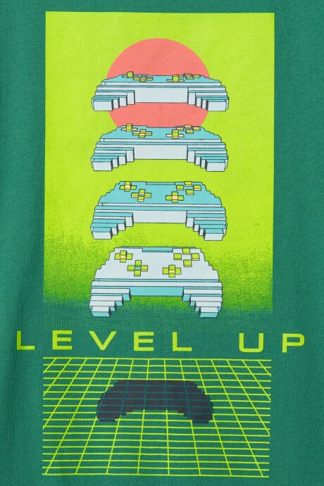 Remera Gráfico Niño Irish Clover