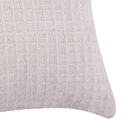 FUNDA DE ALMOHADÓN ALGODON NATURAL-BEIGE SORREL NATURAL