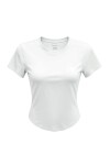Remera de yoga Blanco