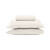 Juego Colcha y Funda Piquet Dohler King Size 100% Algodón MARFIL
