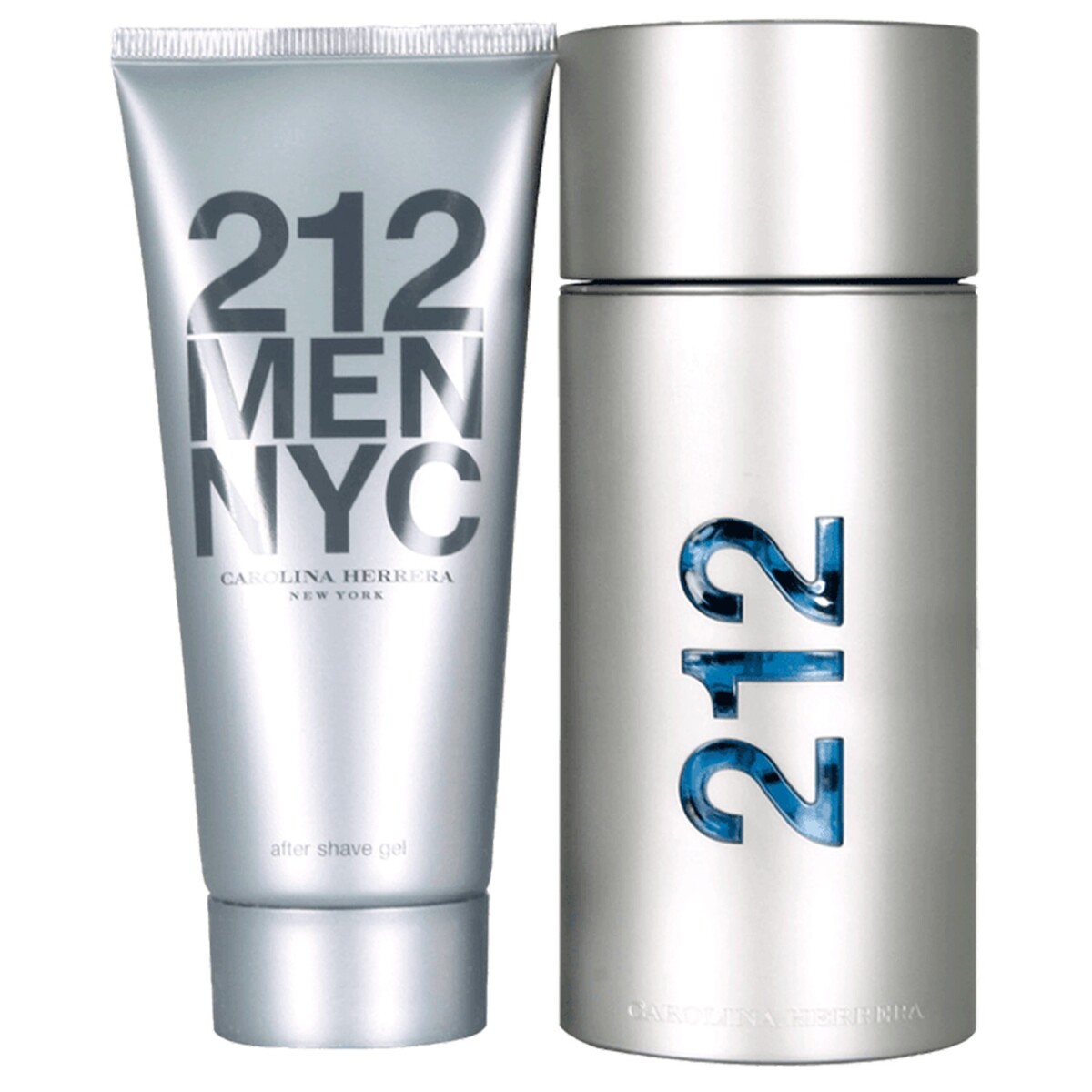 Set Perfume Carolina Herrera 212 NYC MEN 100ml + AfterShave 