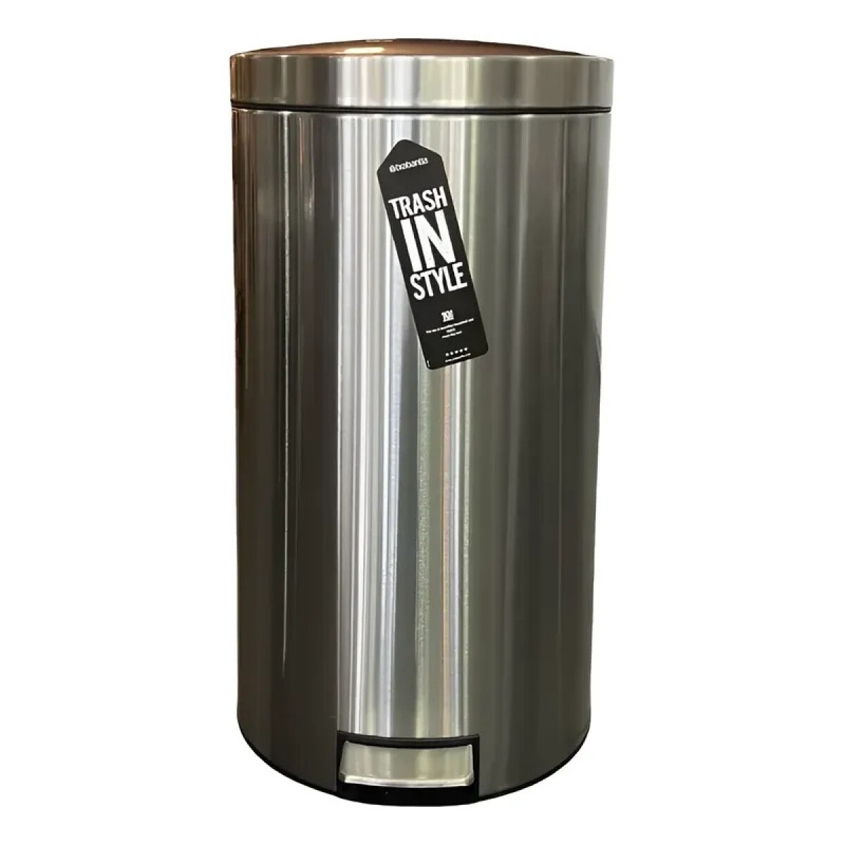 Cubo para basura 40/45lts de acero inoxidable - BRABANTIA - MERCADERIA CON DETALLES 